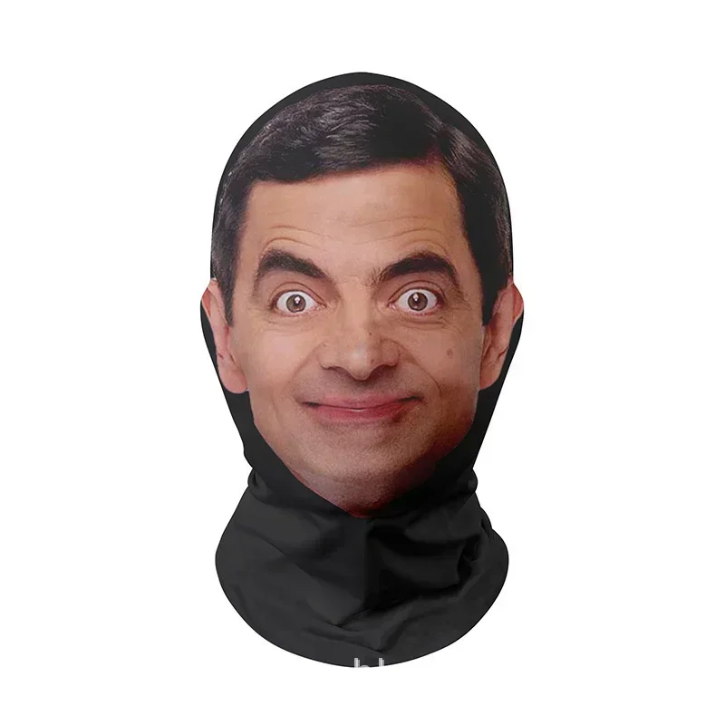 3D Printing Mask - 3D Mr. Bean Mask Funny Face