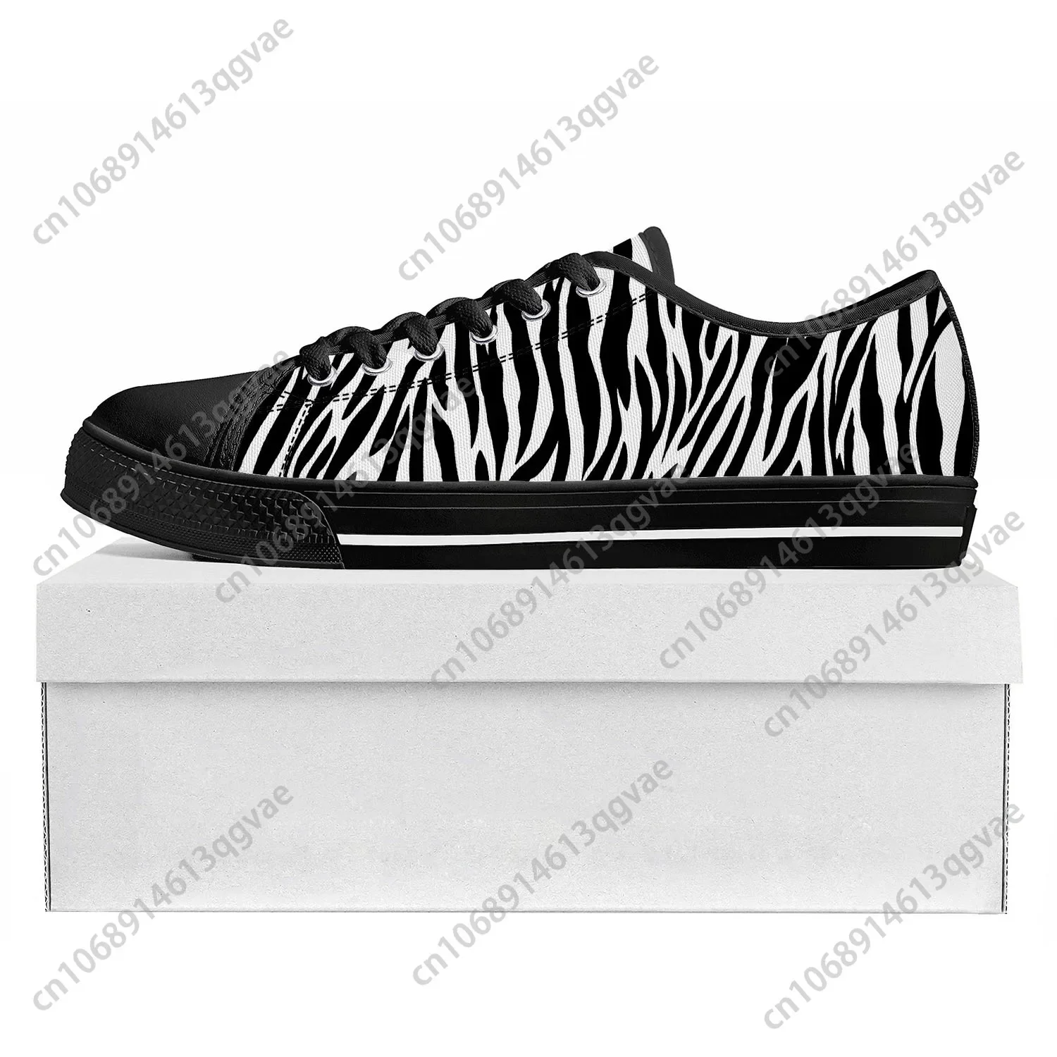 Zebra Print 3D Fashion Low Top - 3D Printing Custom recension och pris
