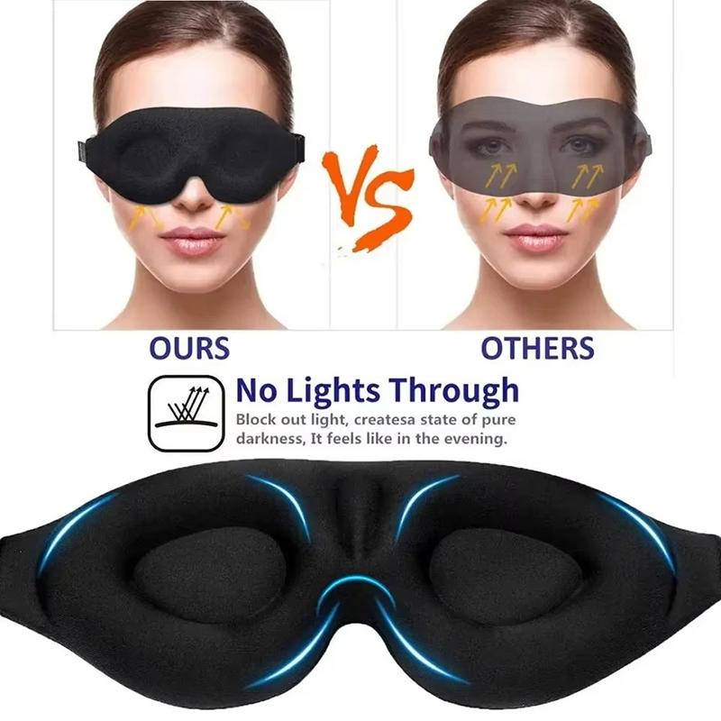 1/2/3PCS 3D Full Shading Sleep - 3D Printing Mask recension och pris