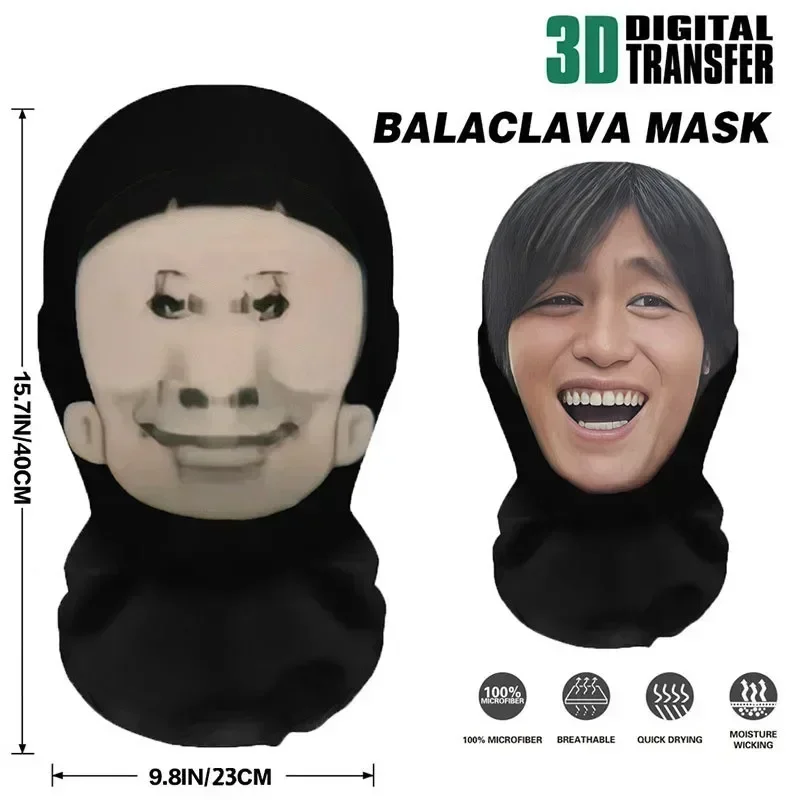 3D  Mr. Bean Mask Funny Face P - 3D Printing Mask recension och pris