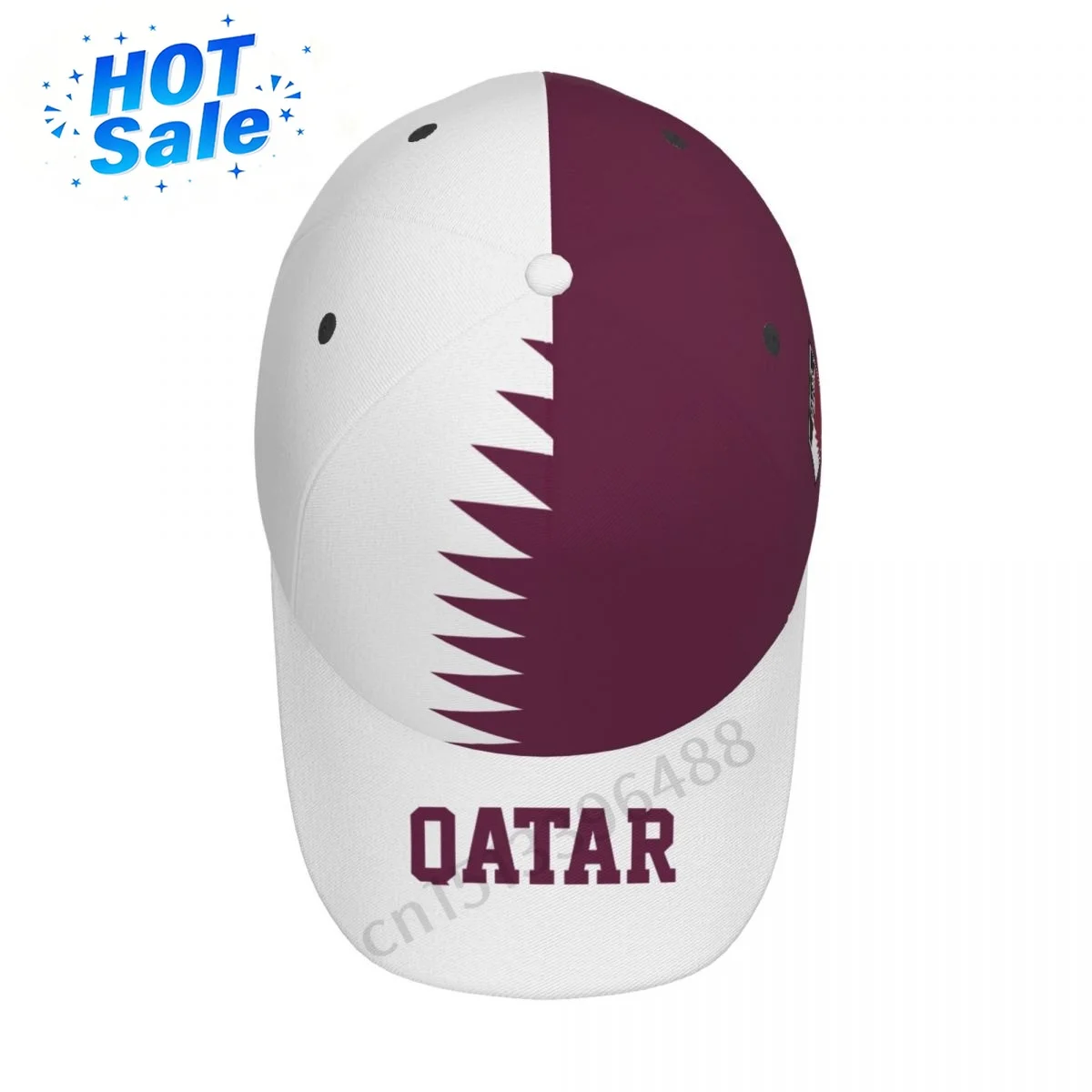 Custom Hats 2025 Qatar Flag 3D - 3D Printing Qatar recension och pris