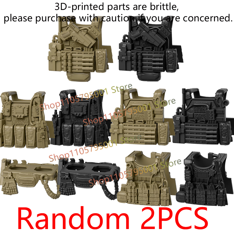 Military US Soldiers Figures B - 3D Printing Lego Bricks recension och pris
