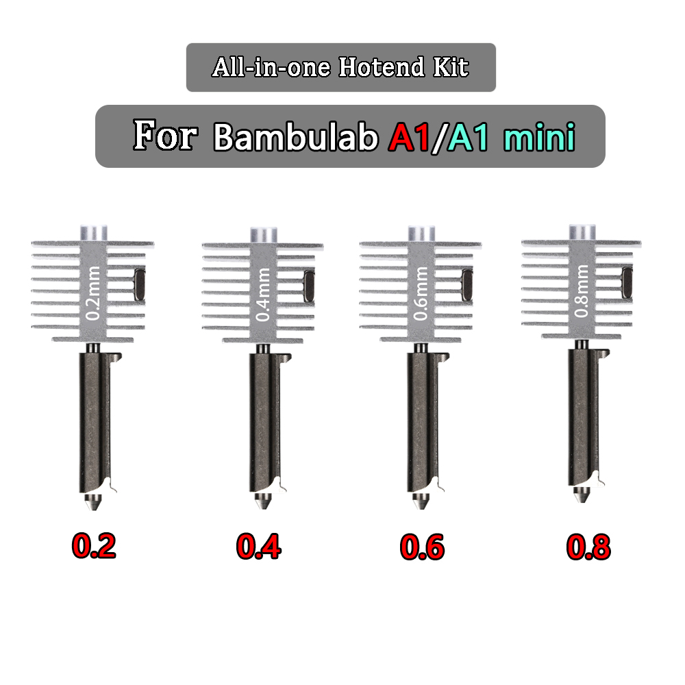 Upgraded Hotend Kit For Bamb L - 3D Printing Bambu Lab recension och pris