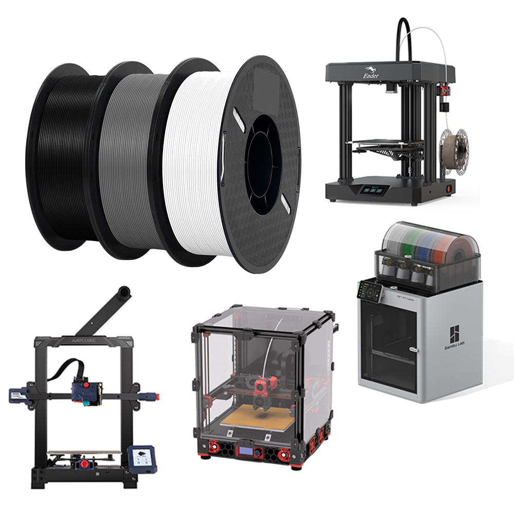5KG Mix Colors PLA filament 1k - 3D Printing Nylon recension och pris