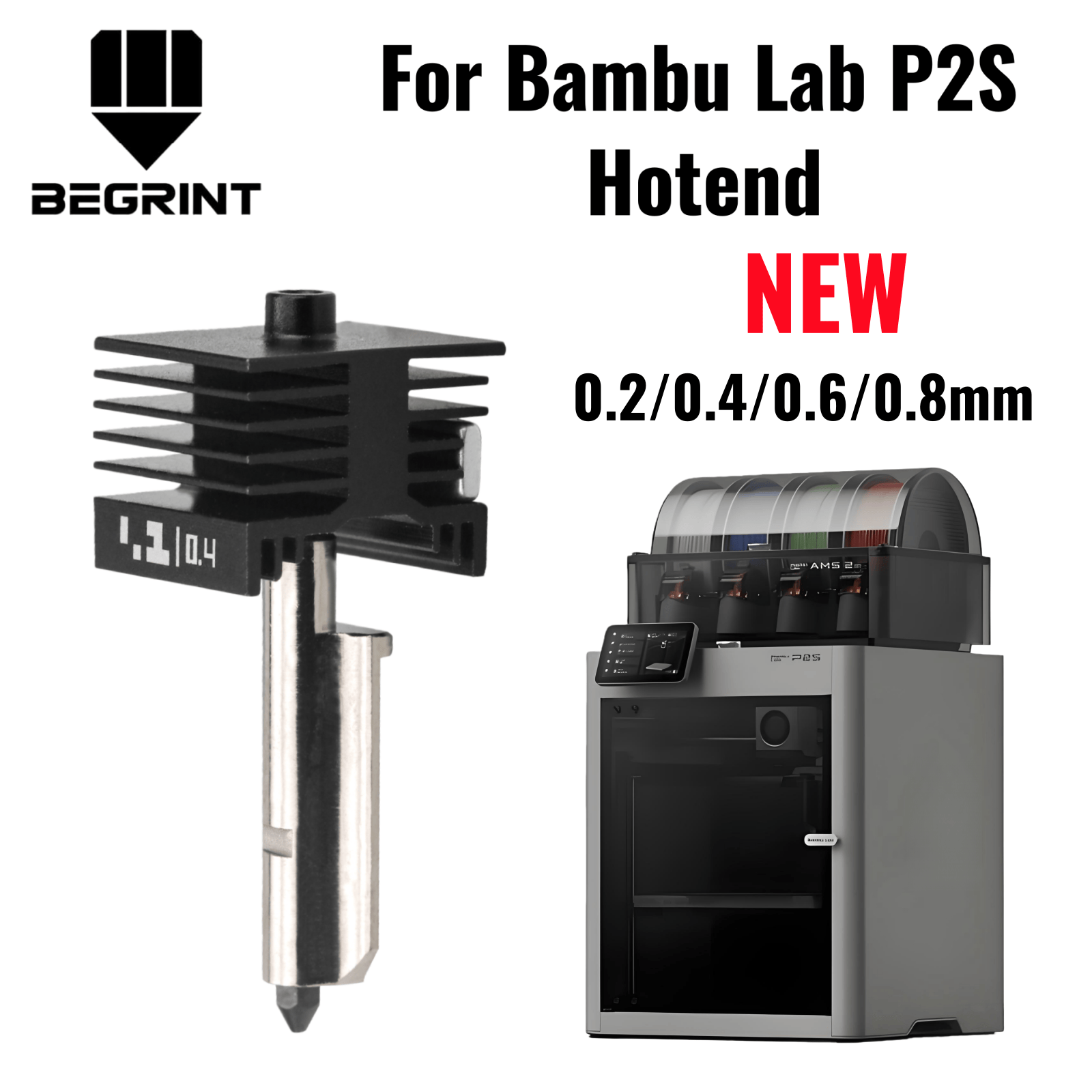 For Bambu Lab P2S X2D Upgraded - 3D Printing Bambu Lab recension och pris