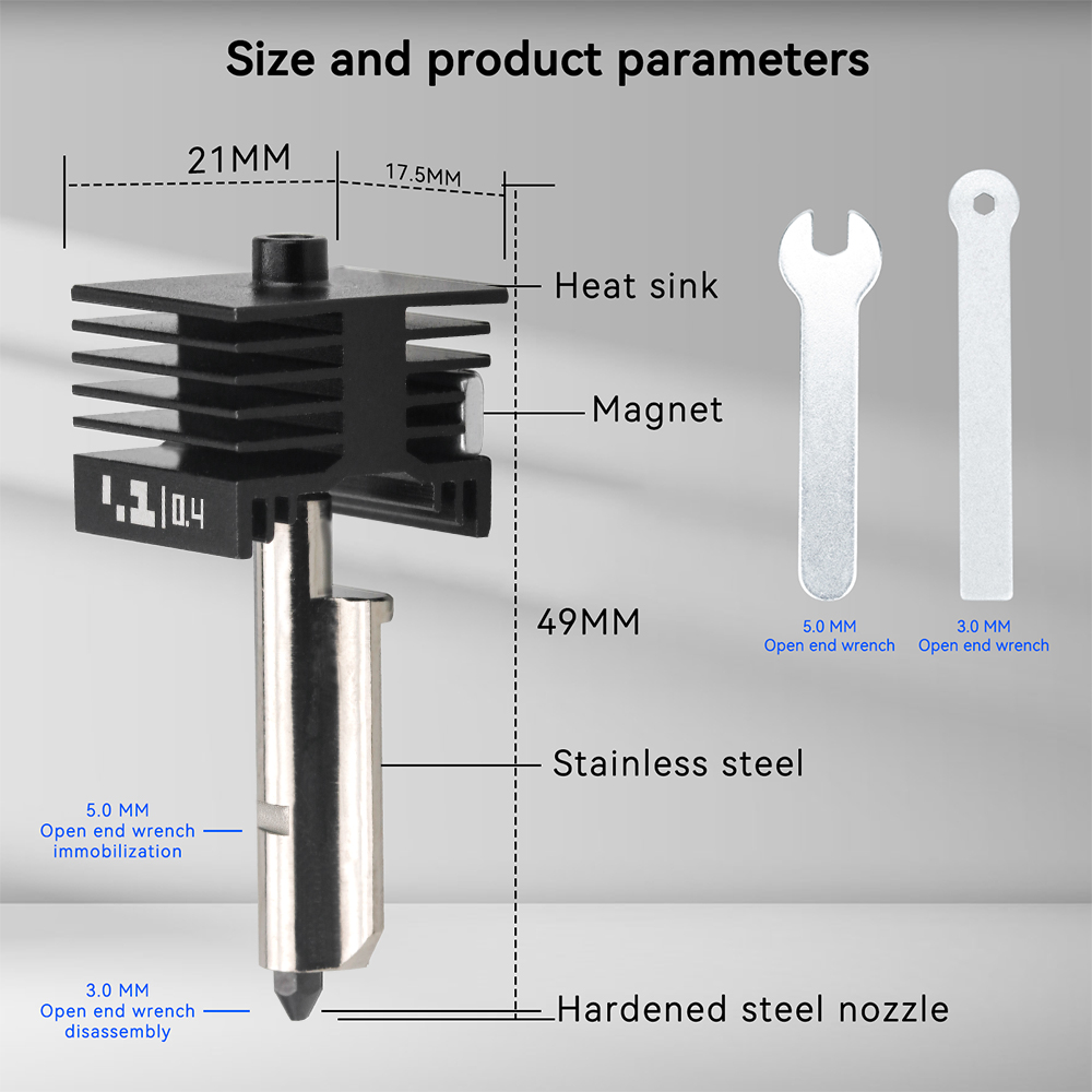 For Bambu Lab P2S X2D Upgraded - 3D Printing Bambu Lab recension och pris