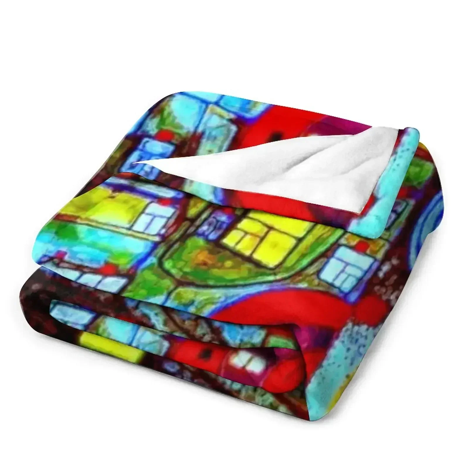 Qatar 813 neon Throw Blanket L - 3D Printing Qatar recension och pris